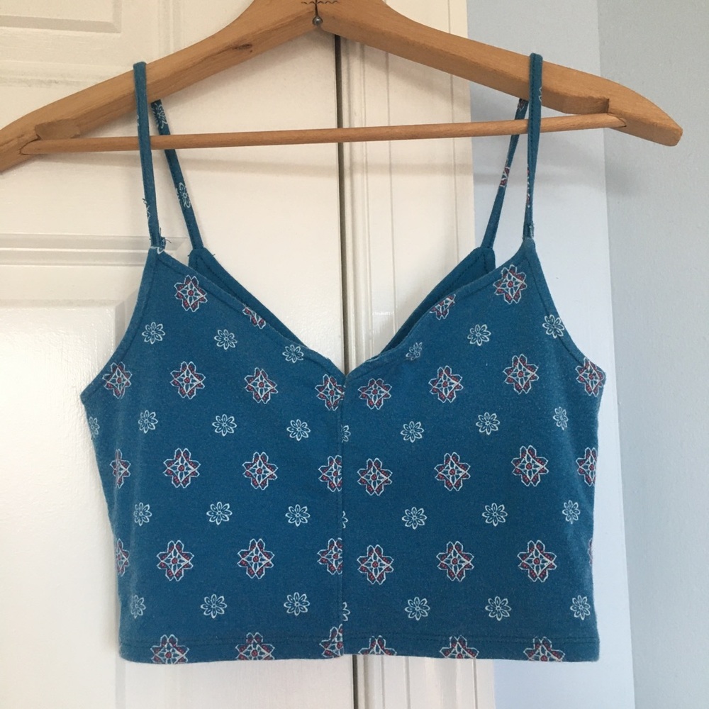 SOLD: Bandana Print Crop Top Cami
